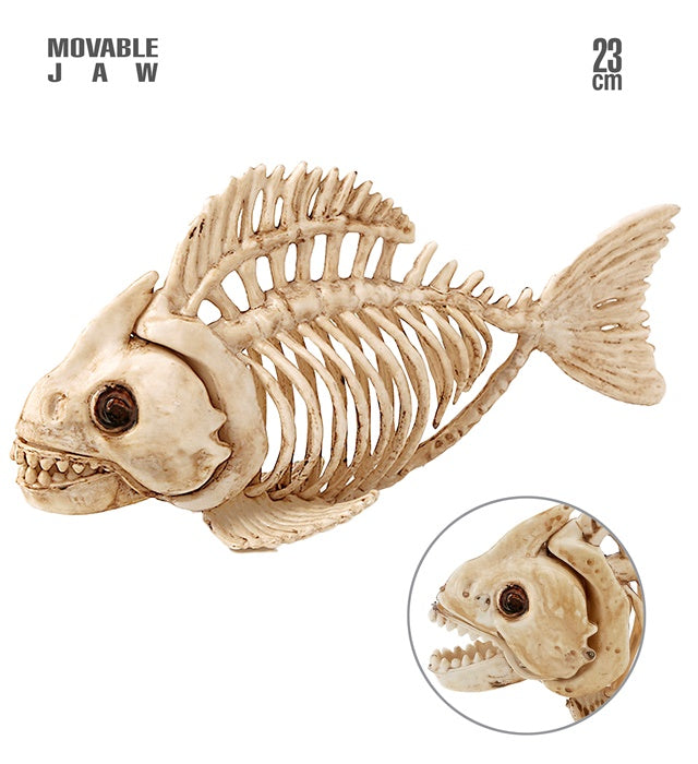 FISH SKELETON" 23 CM