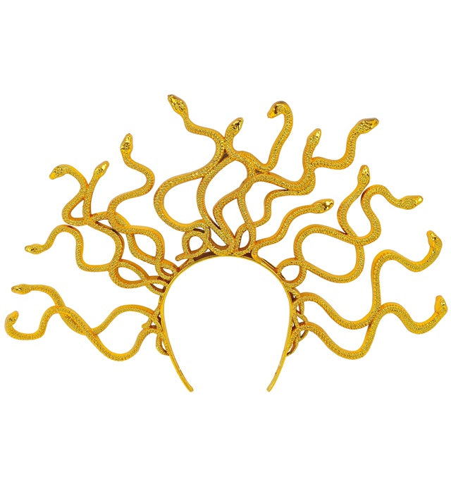 GOLD MEDUSA HEADBAND