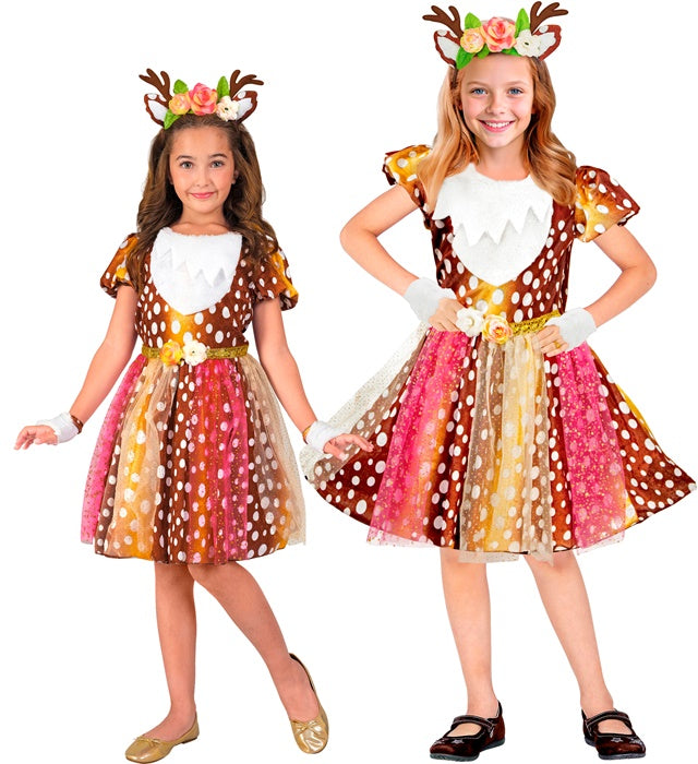 REINDEER" (DRESS, HEADPIECE, FINGERLESS GLOVES)