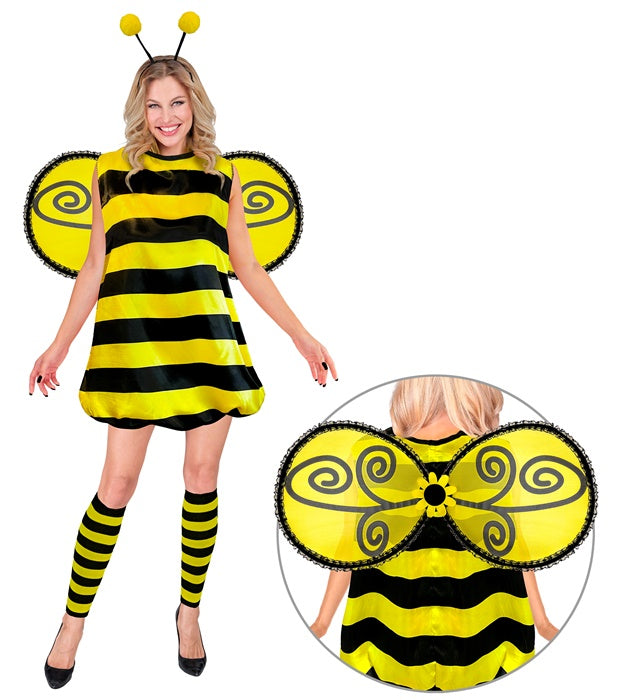 BEE" (DRESS, LEG WARMERS, WINGS, ANTENNAS)