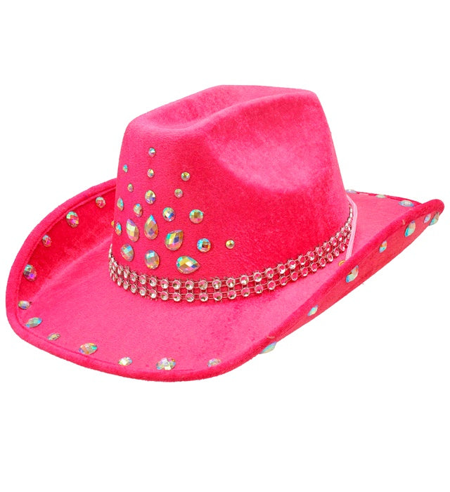 PINK DIAMONDS COWBOY HAT