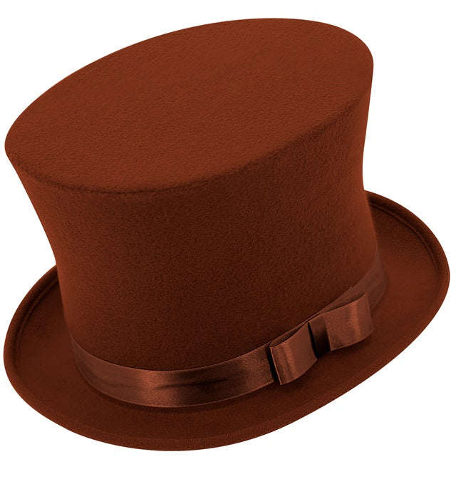BROWN TOP HAT