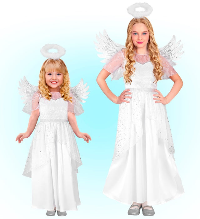 ANGEL" (DRESS, WINGS, HALO)