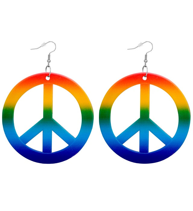 RAINBOW HIPPIE EARRINGS