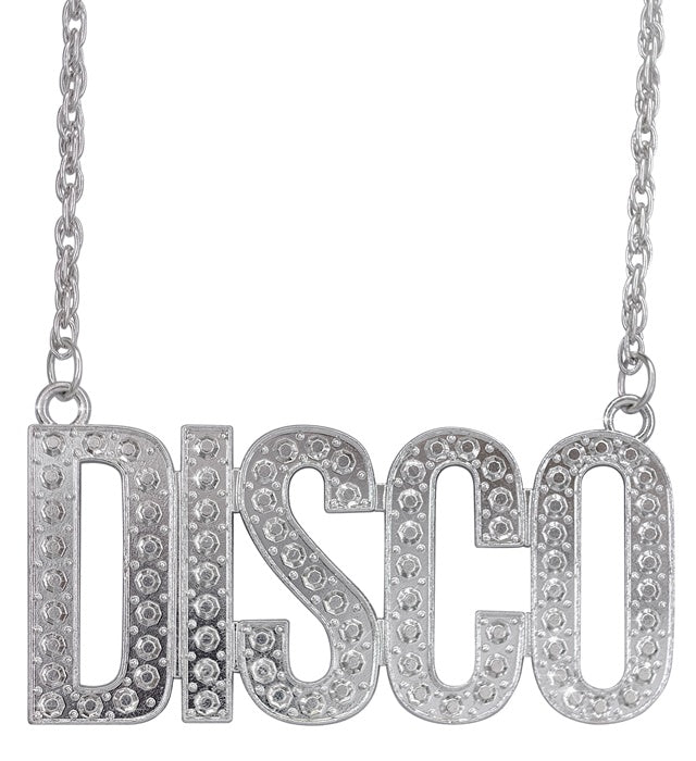 DISCO NECKLACE" 65 CM