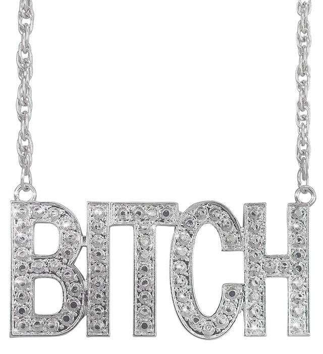 BITCH NECKLACE" 65 CM