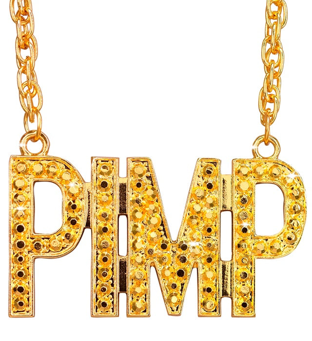 PIMP NECKLACE" 65 CM