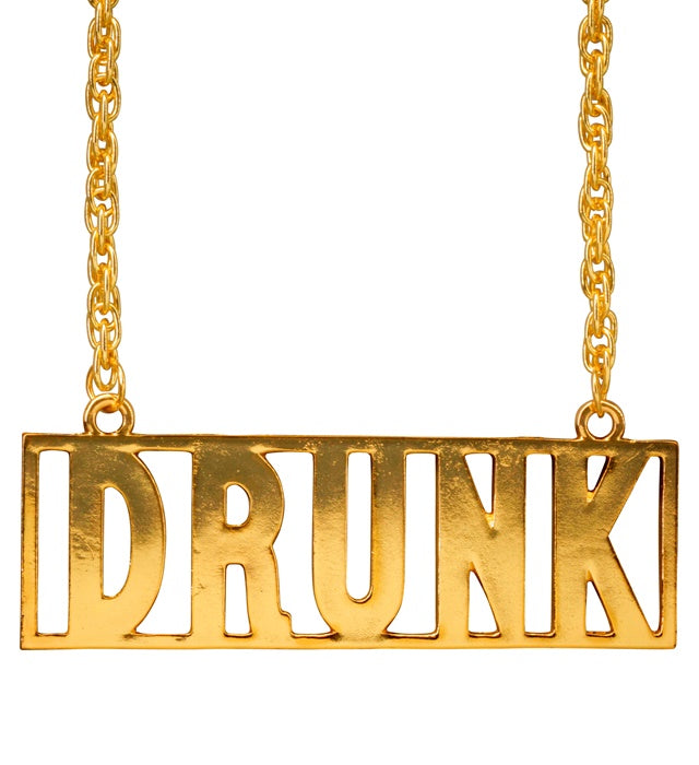 DRUNK NECKLACE" 65 CM