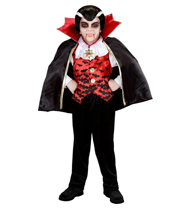 VAMPIRE" (VEST WITH JABOT, PANTS, CAPE)