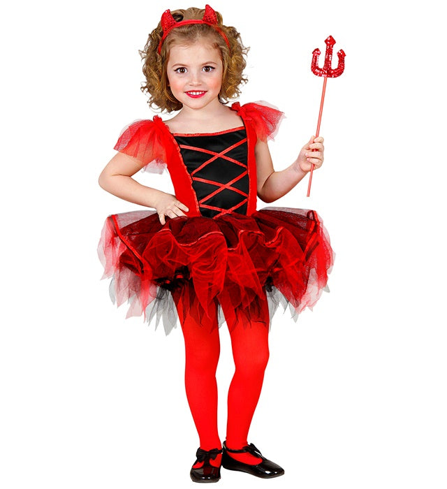 BALLERINA DEVIL" (TUTU DRESS, HORNS)