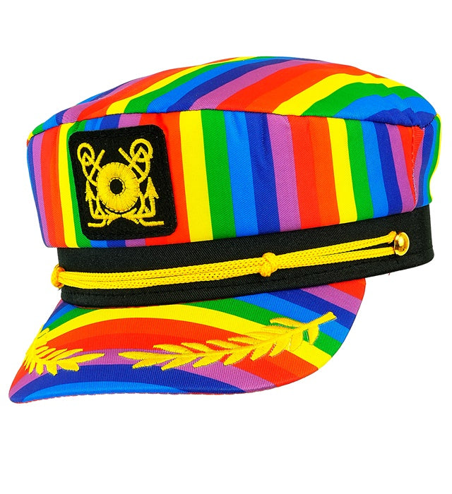HAT CAPTAIN PRIDE RAINBOW
