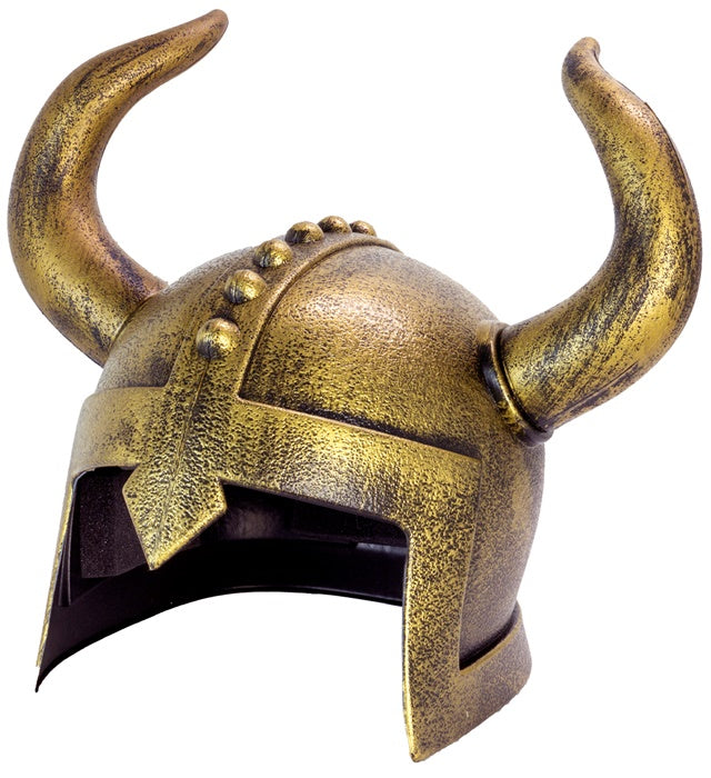 VIKING HELMET" HARD PLASTIC - ADULT SIZE