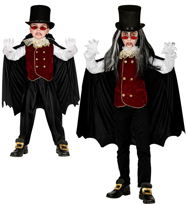 VAMPIRE" (SHIRT WITH VEST AND JABOT, CAPE WITH COLLAR)