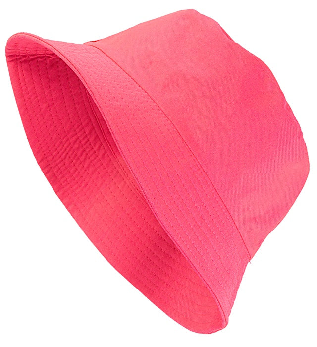 NEON PINK BUCKET HAT
