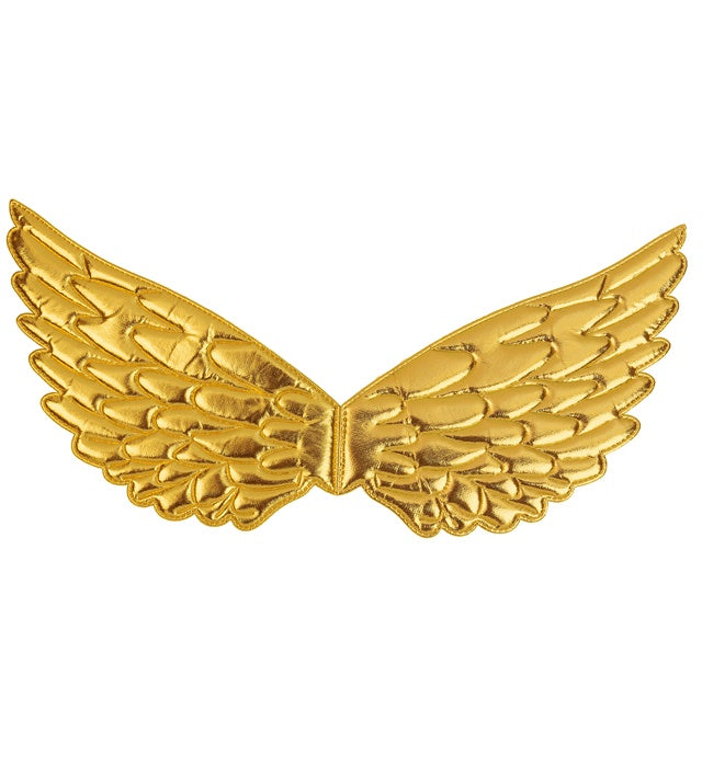 GOLD FABRIC WINGS" 43X22 CM