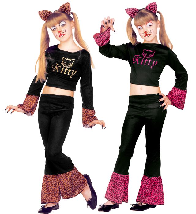 KITTY" 2 COLORS ASS. (SHIRT, PANTS, EARS)