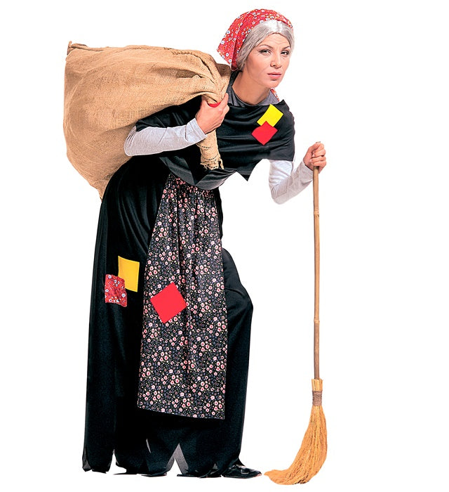 EPIPHANY'S WITCH" (SKIRT WITH OVERSKIRT, SHAWL, HEADSCARF)