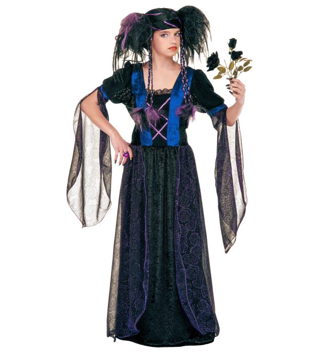 GOTHIC PRINCESS" (DRESS, HEADPIECE WITH VEIL)