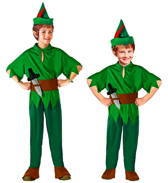 PETER" (COAT, PANTS WITH SHOE COVERS, BELT WITH DAGGER, HAT WITH FEATHER)