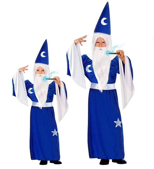 WIZARD" (ROBE WITH COLLAR, BELT, HAT)