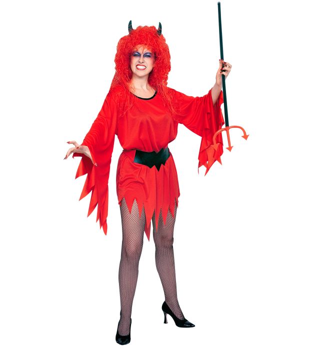 DEVIL LADY" (DRESS, BELT)