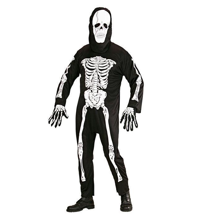 SKELETON" (JUMPSUIT, MASK)