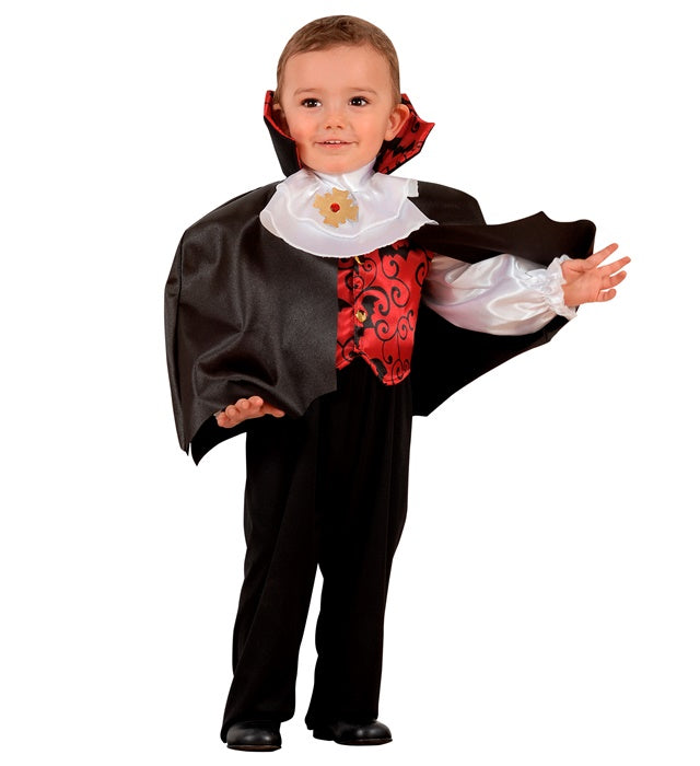 VAMPIRE" (SHIRT WITH VEST, JABOT, PANTS, CAPE WITH COLLAR)