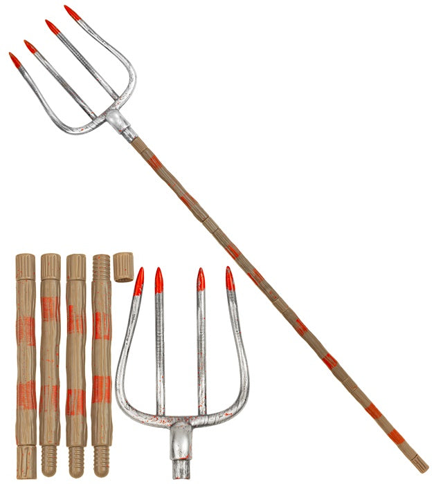 COLLAPSIBLE BLOODY PITCHFORK" 155 CM