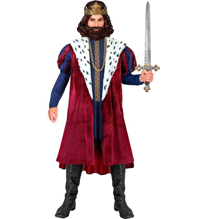 KING" (JACKET, SLEEVELESS COAT, NECKLACE, CROWN)