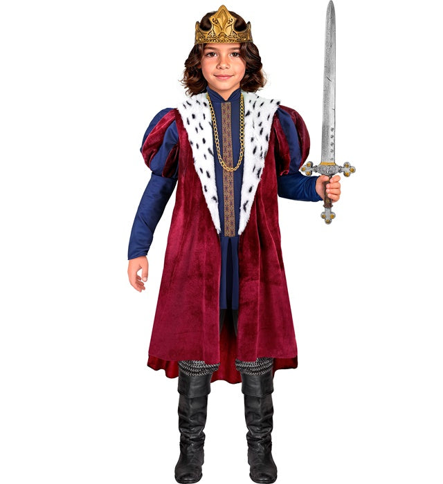 KING" (JACKET, SLEEVELESS COAT, NECKLACE, CROWN)