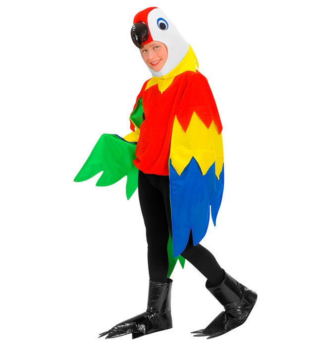 PARROT" (COSTUME, MASK, FEET)