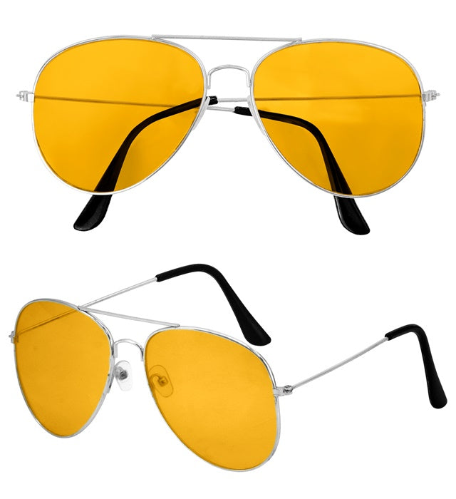 YELLOW LENSES CHARACTER GLASSES