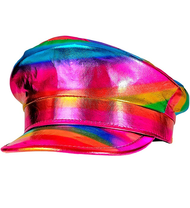 RAINBOW CAPTAIN HAT