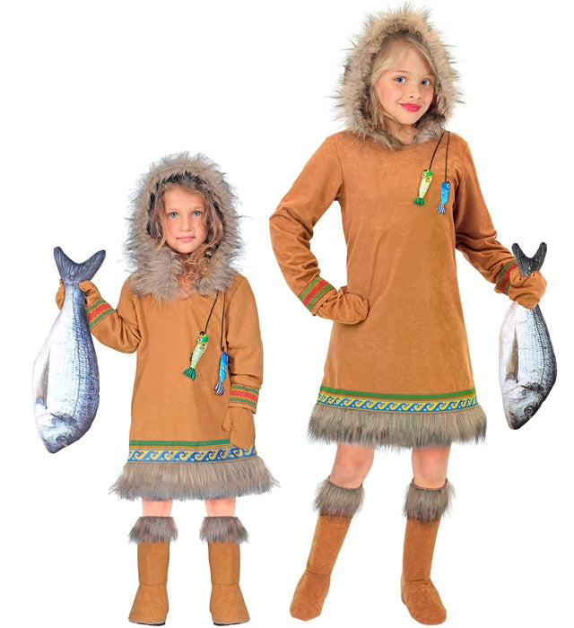 ESKIMO" (HOODED DRESS, GLOVES, BOOT COVERS)