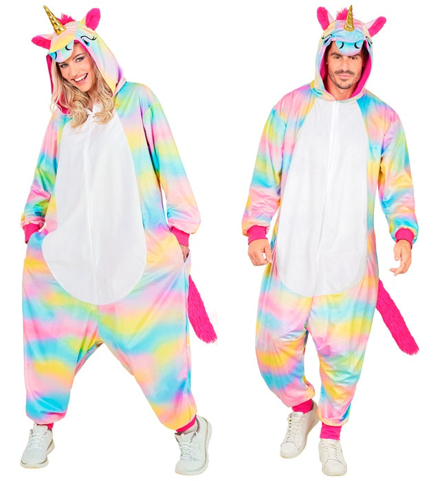 PLUSH ONESIE UNICORN" (HOODED JUMPSUIT)