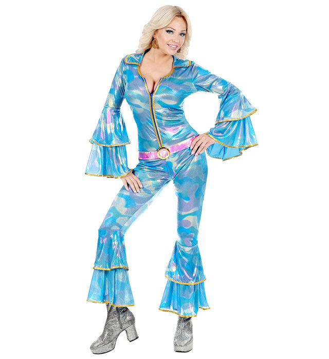 THE 70S DISCO STYLE" (JUMPSUIT, BELT)