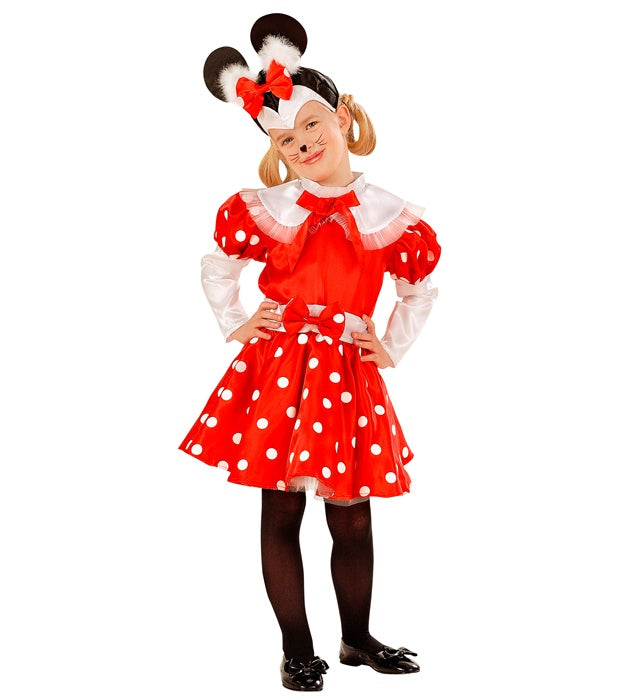 MOUSE GIRL (DRESS WITH ATTACHED BELT, HEADPIECE)