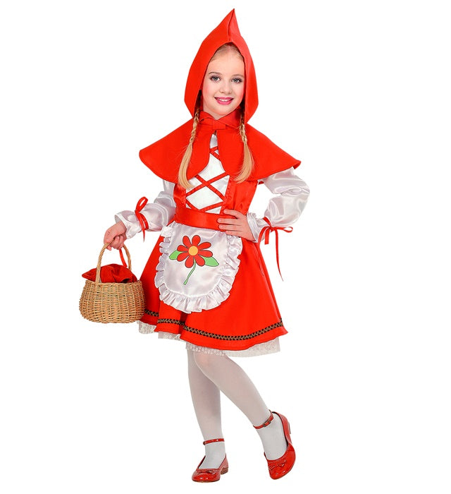 RED CAPELET" (DRESS, BELT, HOODEDCAPELET)