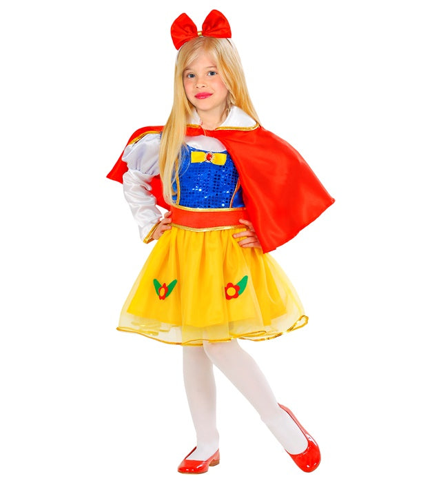 FAIRYLAND PRINCESS" (DRESS, BELT, CAPE, HEADBAND WITH RIBBON)