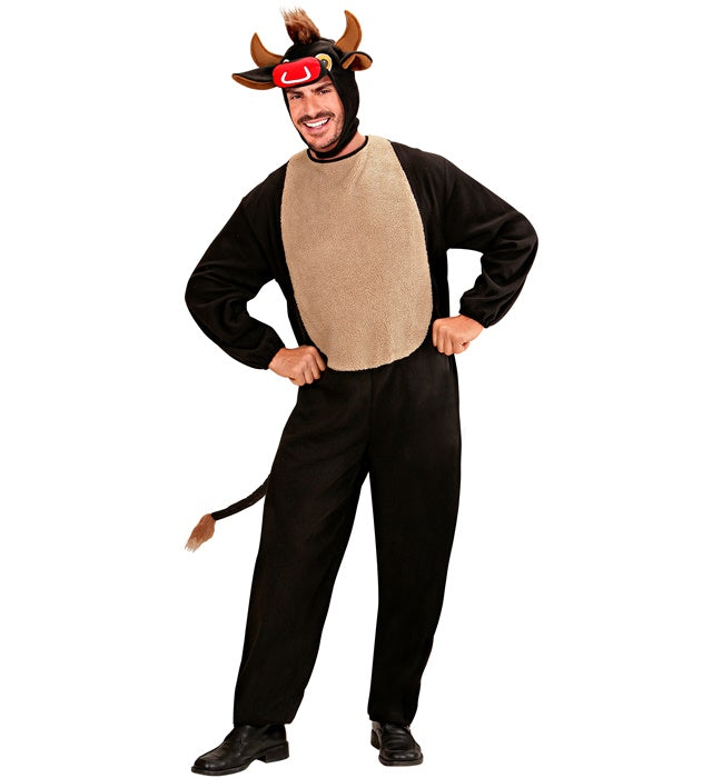 BULL" (JUMPSUIT WITH BUTTOCKS, HEADPIECE WITH MASK)