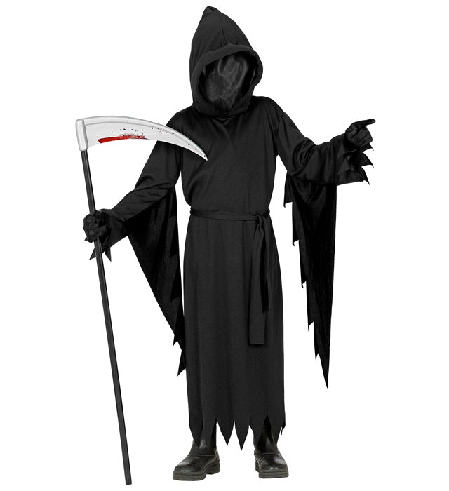 REAPER" (HOODED ROBE WITH FACELESS MASK, BELT)