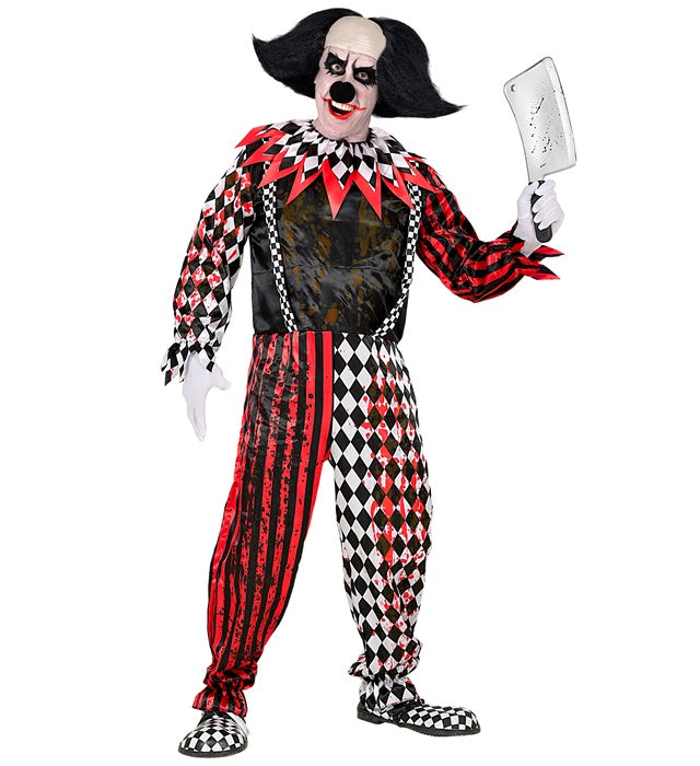 HORROR CLOWN" (JUMPSUIT, COLLAR)