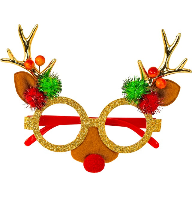 GLASSES REINDEER