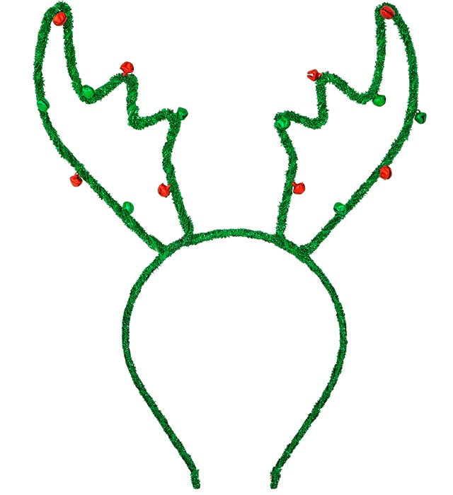 HEADPIECE REINDEER GREEN