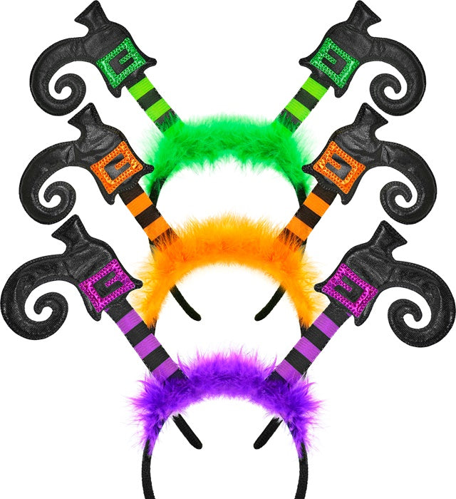 HEAD BOPPERS WITCH LEGS" 3 COLORS ASSORTED