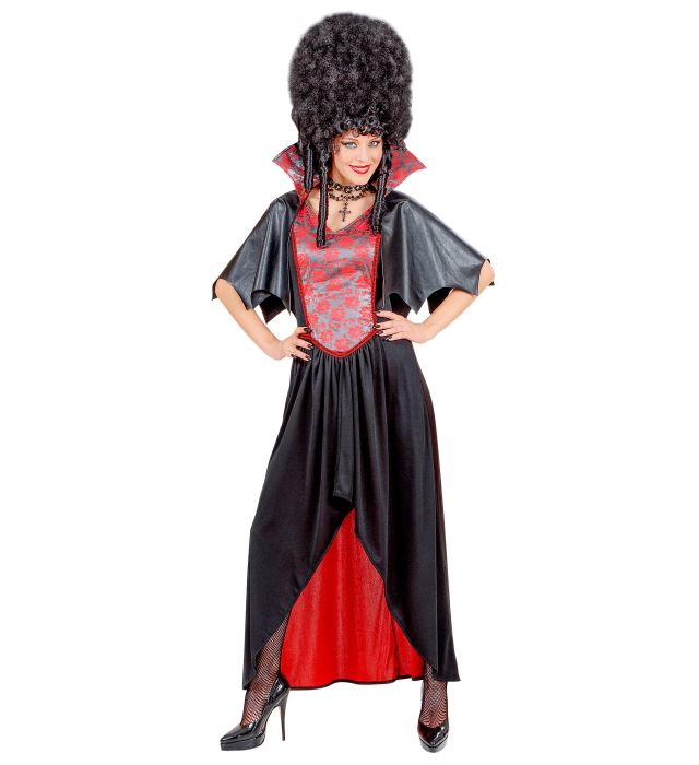 BAROQUE VAMPIRESS" (DRESS, CAPELET WITH COLLAR)