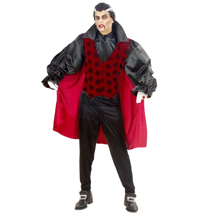 VICTORIAN VAMPIRE" (SHIRT WITH VEST, JABOT, PANTS, CAPE)