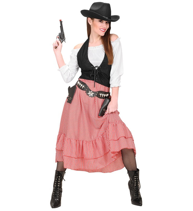 WESTERN BELLE" (SHIRT, CORSET, SKIRT)