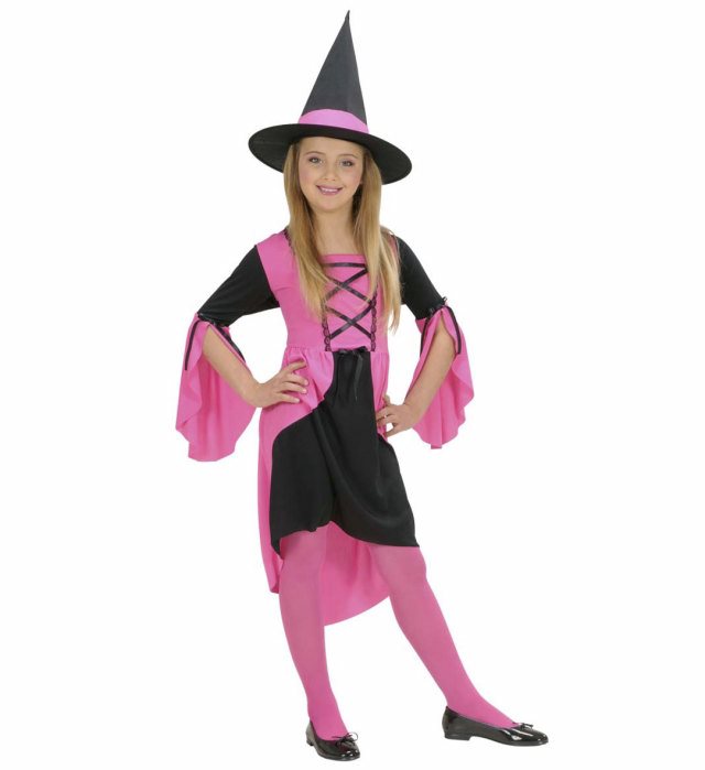 PINK WITCH" (DRESS, HAT)