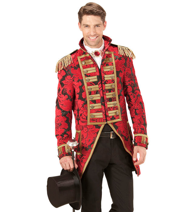 RED JACQUARD PARADE COAT" FOR MAN